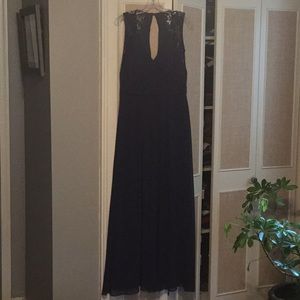 Navy Blue formal gown